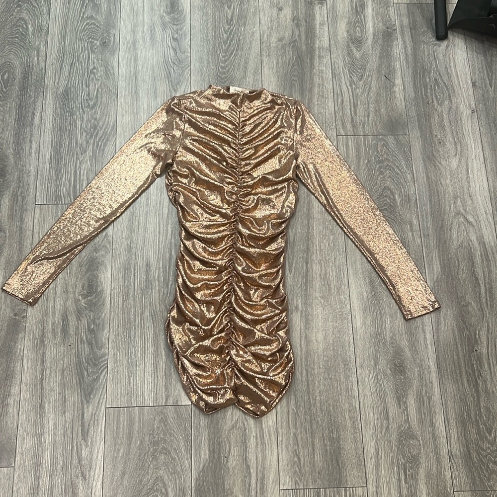Gold shimmer Dress